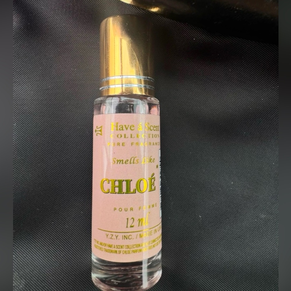 Soft scented perfume roll on oil
